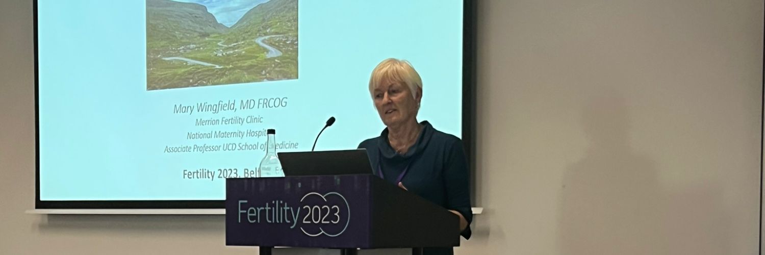 Prof Mary Wingfield - Fertility 2023