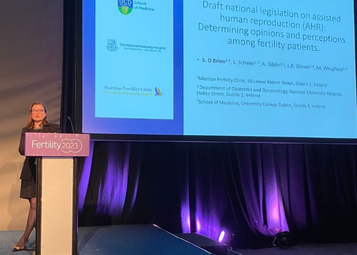 Dr Sorca O'Brien - Fertility 2023